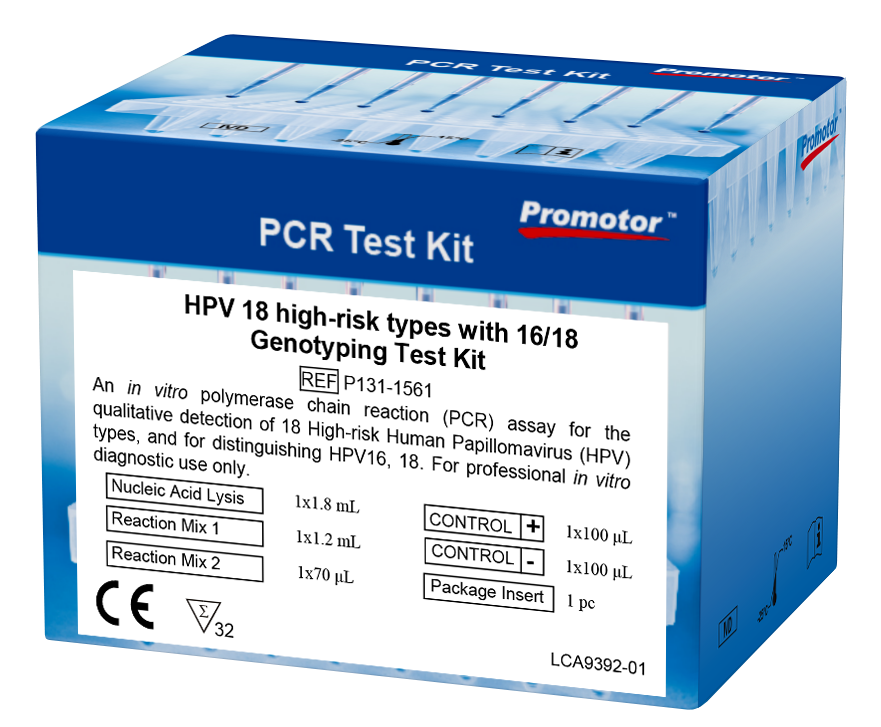 HPV 18 High-risk Types with 16/18 Genotyping Test Kit