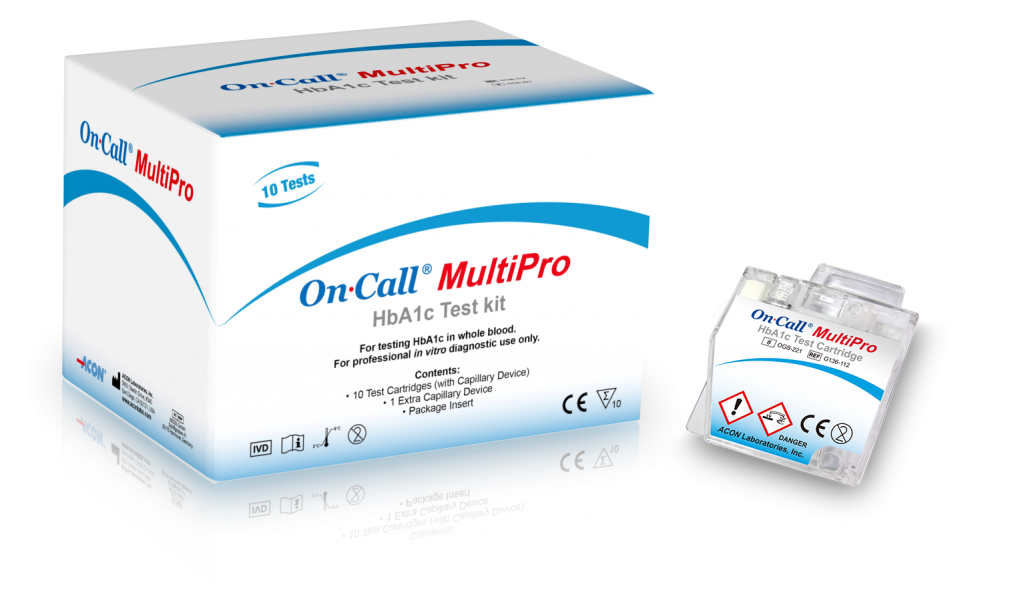 2 - HbA1c test kit+cartridge b
